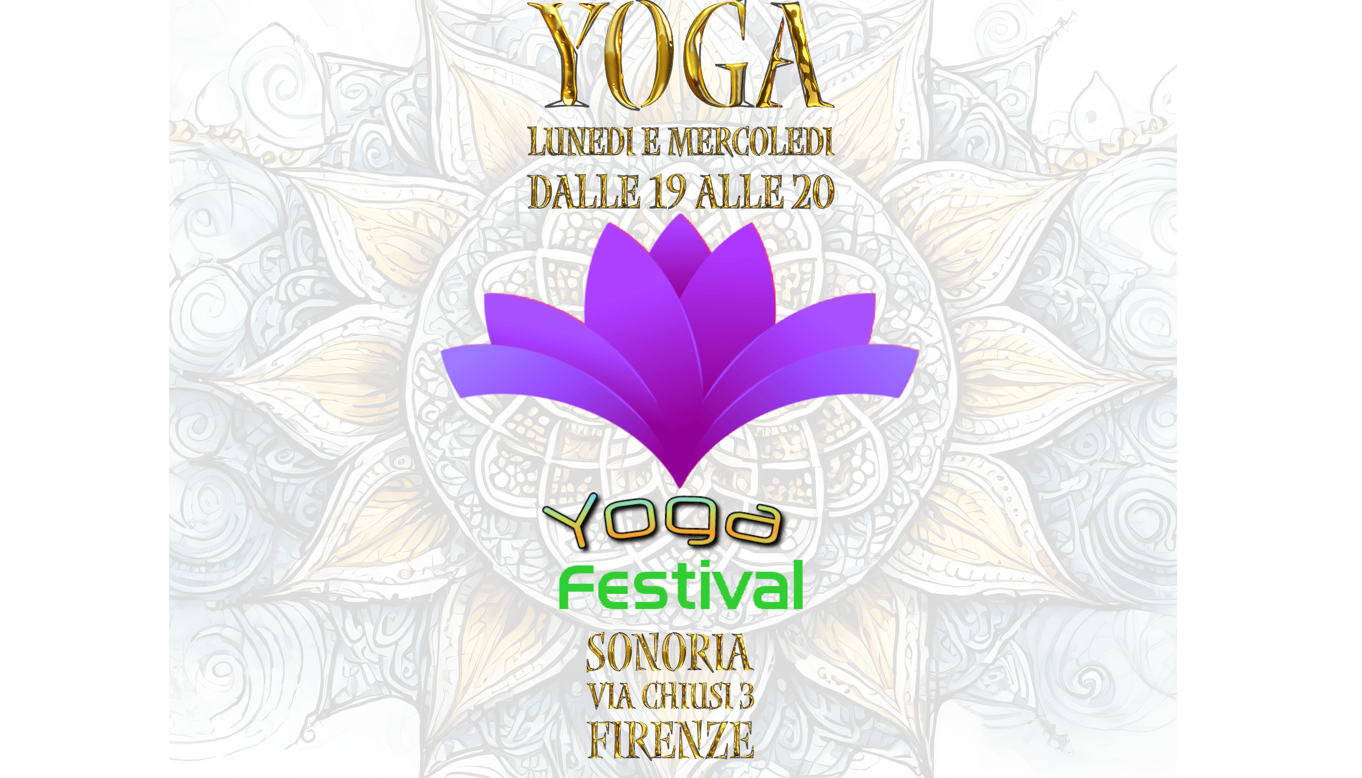 Lezioni yoga Sonoria Firenze